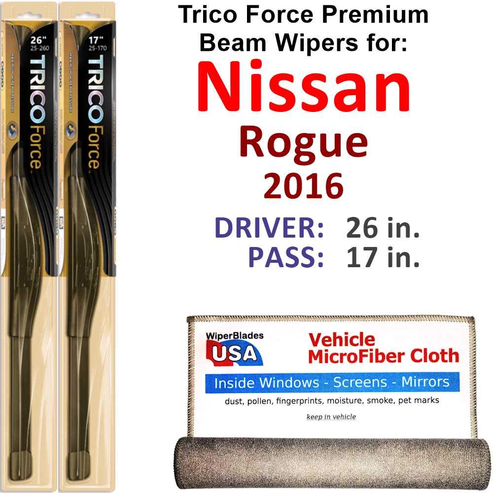 2016 Nissan Rogue Wiper Blade Size ~ Perfect Nissan