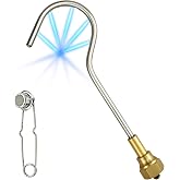 MTF-5 Five Flame Brazing Torch Tip for # 71 Part # WH550 Welding Handles | Oxy Acetylene Torch Tip MTF-5 for Hvac Tools, Five Flames with 5600&deg;F, 6.65in, 19/16", Replacement for Uniweld MTF-5