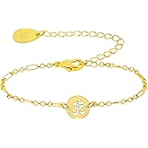 MUNORIAY Aum Om Ohm Bracelet: Hindu Yoga Sanskrit Symbols OM OHM AUM Charm Adjustable Bracelet Spiritual Amulet Jewelry Inspirational Meditation Gift for Men Women
