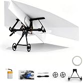 DIY RC Paper Airplane Kit, Rc Paper Airplane Motor Kit | RC Paper Airplane Kit, DIY Drones Paper RC Airplane Motor Kit with Gyro Stabilizer, Easy to Fly for Hobbyists &amp; Beginners