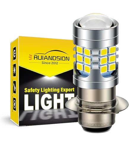 Ruiandsion 2pcs 1157 LED Bulbs BAY15D DC 6V Red Super Bright