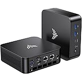 KAMRUI Essenx E3 Mini Computer, AMD Ryzen 5 3500U (4-Core, 8-Thread, up to 3.7GHz), 16GB DDR4, 1TB NVMe PCIe3.0x4 SSD, Dual Gigabit, Triple 4K, Compact Desktop PC for Office, Business, Home Use