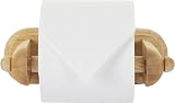 Apollo Wooden Toilet Roll Holder Multi-Colour 20 x 10 x 7 cm 8251 view 2