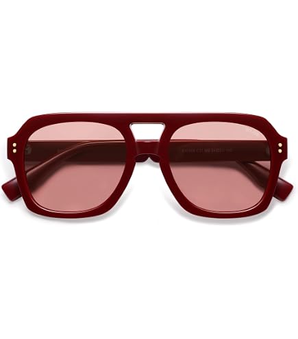 Amazon.com: SOJOS Retro Thick Polarized Aviator Sunglasses  display picture 2