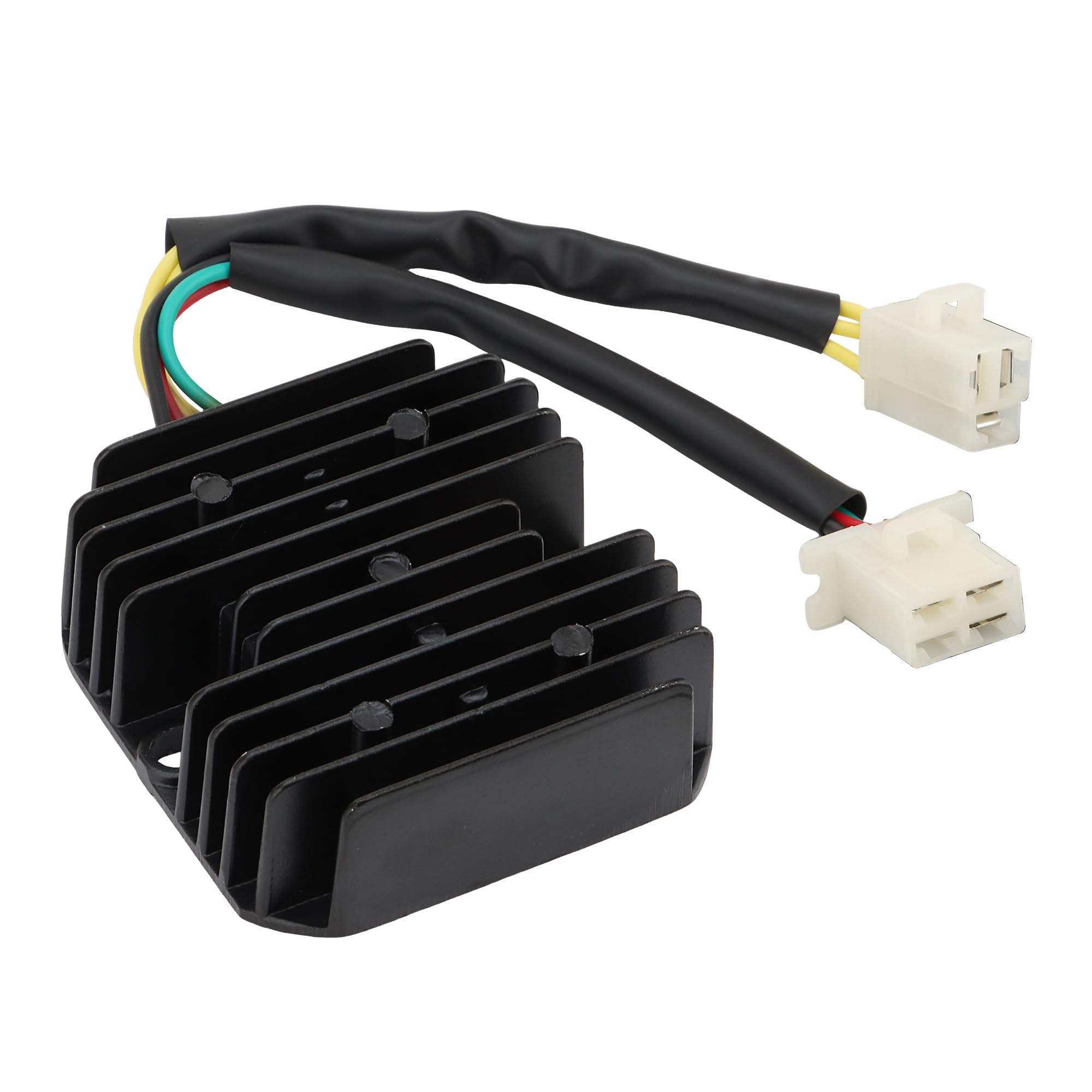 GOOFIT 6 Pin Voltage Regulator Rectifier Replacement For Elite CH150 CH150D Scooter ATV