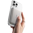 Baseus Picogo Magsafe Portable Charger, 0.5" Ultra Slim Qi2 Certified 15W Wireless Power Bank, 10000mAh 27W Fast Charging Magnetic Battery Pack with USB-C Cable for iPhone 16/15/14/13/12 Series Only