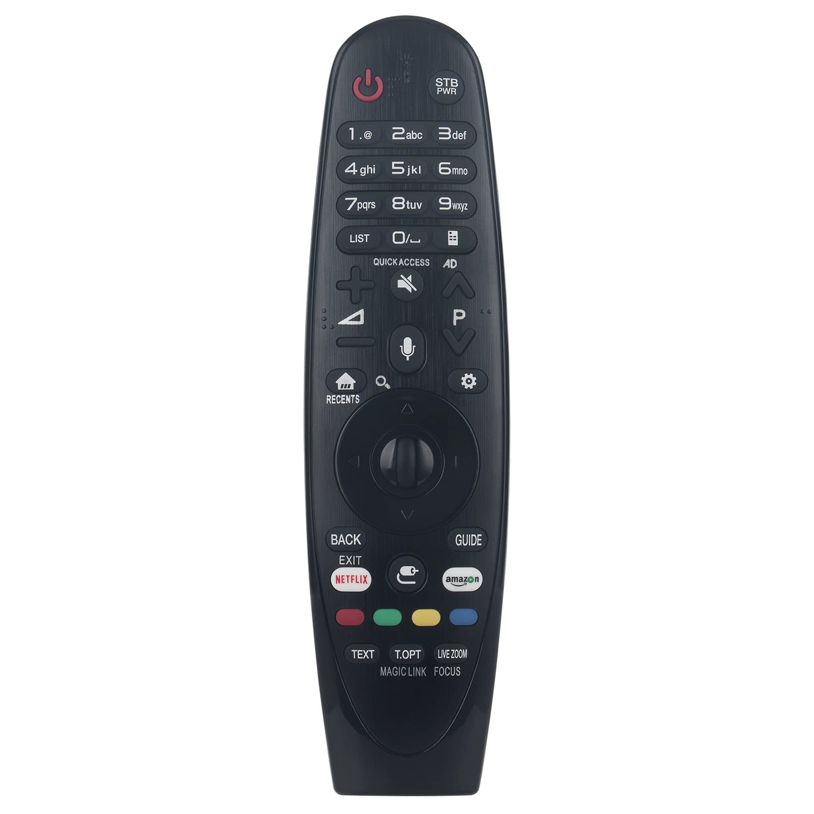 AN-MR650A VINABTY Replacement Remote Control Fit for LG LED TV 49LJ550T-TA 49LJ554T-TA 49LJ553T-TC 49LJ550Y-TA 49LJ552V-TA 55LJ550V-TA 55LJ550T-TA 55LJ554T-TA 55LJ553T-TC 55LJ550Y-TA 43UJ6320-PA
