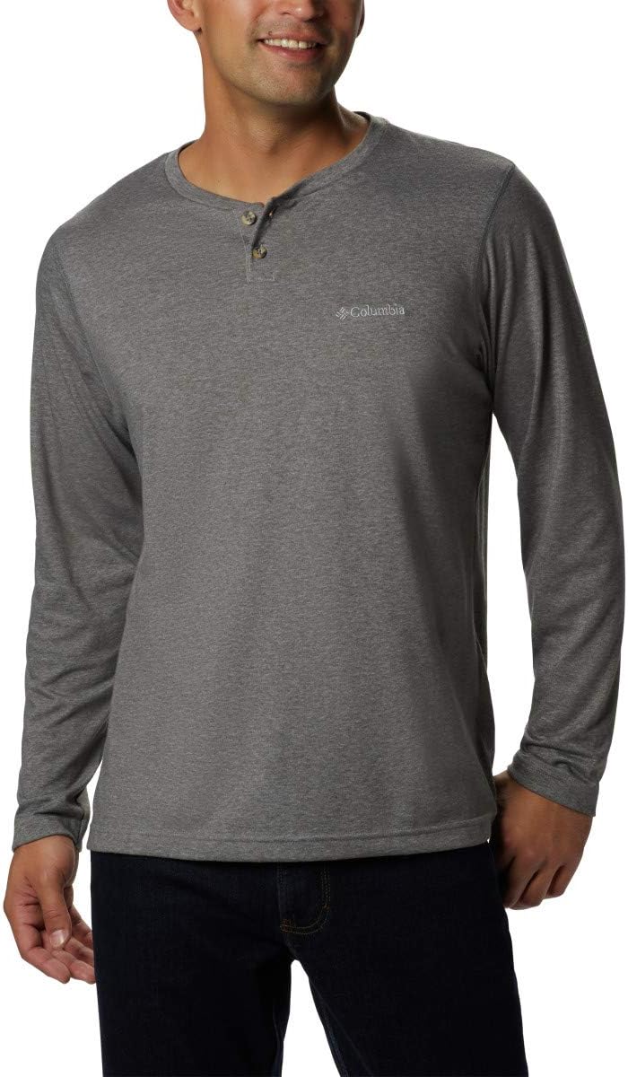 Columbia Men's Thistletown Park Henley: Sports & Outdoors