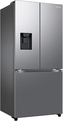 Frigorifero French Door con congelatore, 178 cm, 495 l, WiFi & SmartThings AI Energy Mode, Twin Cooling+, Auto Ice Maker, No Frost+, look in acciaio inox, RF50C530ES9/EF