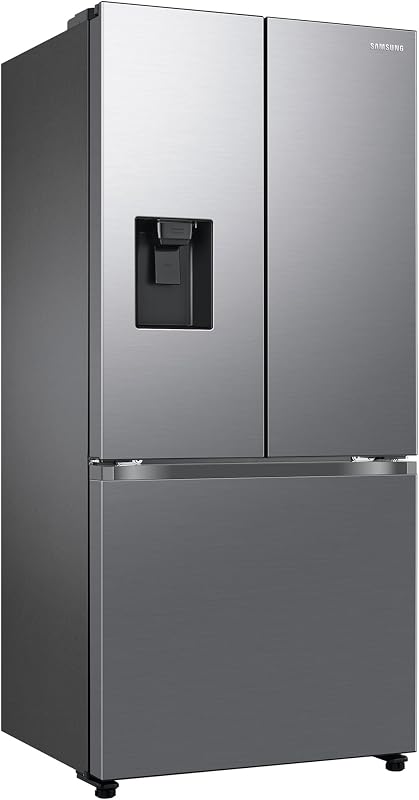 Frigorifero French Door con congelatore, 178 cm, 495 l, WiFi & SmartThings AI Energy Mode, Twin Cooling+, Auto Ice Maker, No Frost+, look in acciaio inox, RF50C530ES9/EF