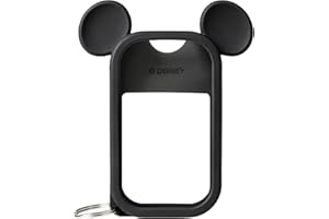 Touchland & Disney Special Edition Mist Case 1FL. OZ., Protective and Stylish Hand Sanitizer Spray Accessory, Silicone with Keyring, Mickey Mouse