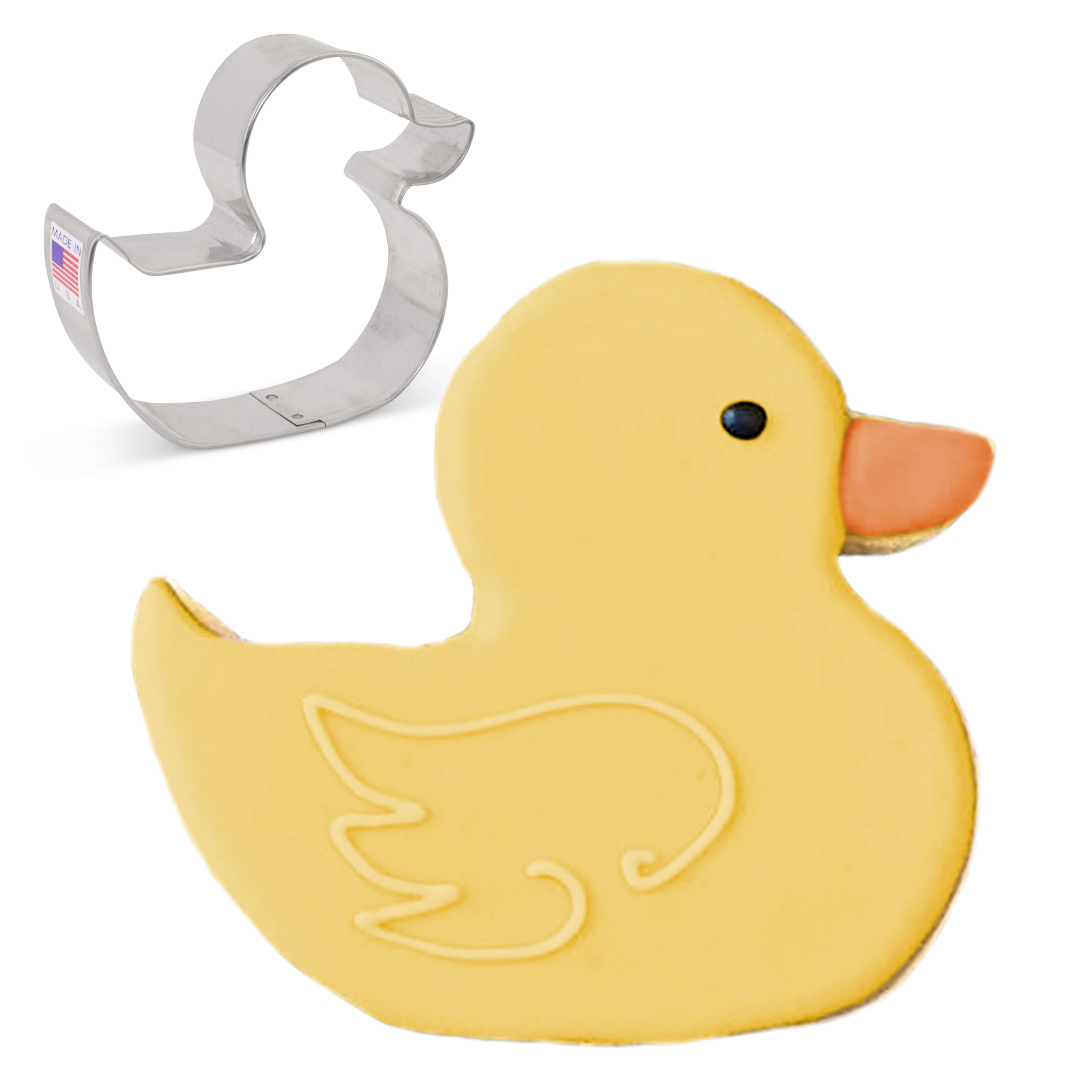 Rubber Duck Cookie Cutter, 10.2 cm Made by Ann Clark