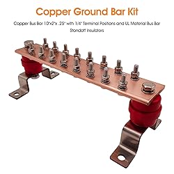 Copper Grounding Bar Kit for General