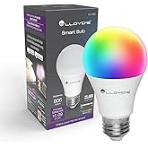 Lloyd's E26 Smart Bulb - Ampoule Intelligente - Alexa Compatible + Google Home Compliant, Colour Changing, LED Smart Light Bu