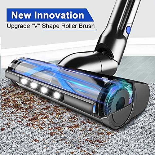 ONSON Cordless Vacuum, Stick Vacuum Cleaner with 20Kpa Super Suction