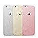 iPhone 6s Plus Case, Imikoko™ Fashion Luxury Protective Hybrid Beauty Crystal Rhinestone Sparkle Glitter Hard Diamond Case Cover for iPhone 6s/6 Plus (Bling Rose Gold) (Rose Gold-3 in 1)