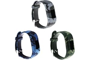 RuenTech Compatible with Garmin vivofit jr/vivofit jr 2 Replacement Band Colorful Adjustable Wristbands with Secure Watch-Style Clasp Strap for Vivofit jr and Vivofit jr. 2