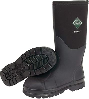 muck boots steel toe metatarsal