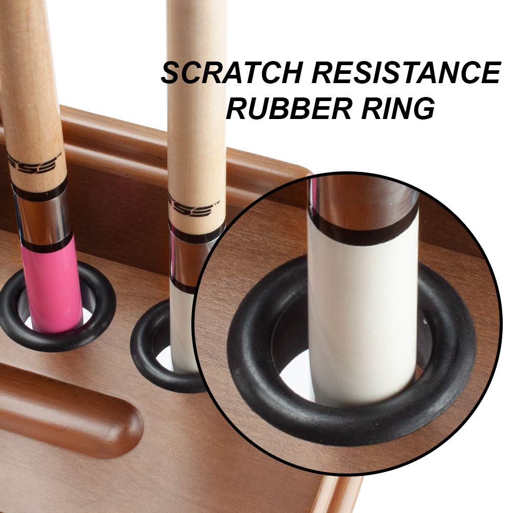 Holds 6 Pool Cue Sticks Several Colors Available GSE Games & Sports