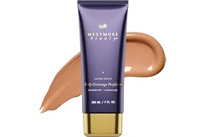 Westmore Beauty Body Coverage Perfector – Waterproof Leg & Body Makeup - Tattoo Cover Up Makeup - 7 Oz (Golden Radiance)