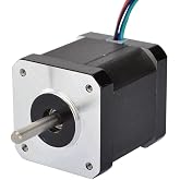 STEPPERONLINE 0.9deg Nema 17 Stepper Motor Bipolar 2A 46Ncm/65oz.in 42x42x48mm 4-Wires DIY CNC