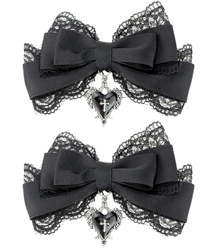 Black?Awesome spooky Eyeball ribbon bow clips 2 black Sa88da5071fc44a09a77891a4a7b11  main image 4