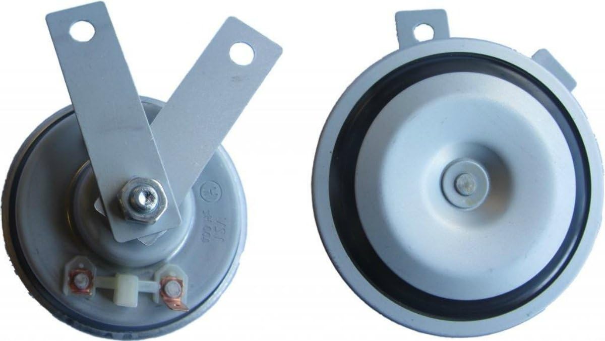 XtremeAuto® 12V DISK HORN HIGH TONE, Loud Blast FOR Van, Truck, Lorry, SUV, Boat