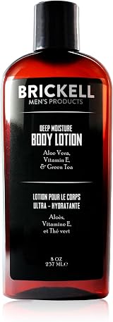 Brickell Men’s Deep Moisture Body Lotion 237 ml Natural Organic Hydrating view 1