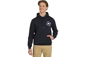 Quiksilver Men's Regular Fit Super Soft Fleece Midweight Pullover Hooded Sweatshirt