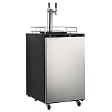 Beer Kegerator Dual Tap Draft Beer Dispenser 6.1