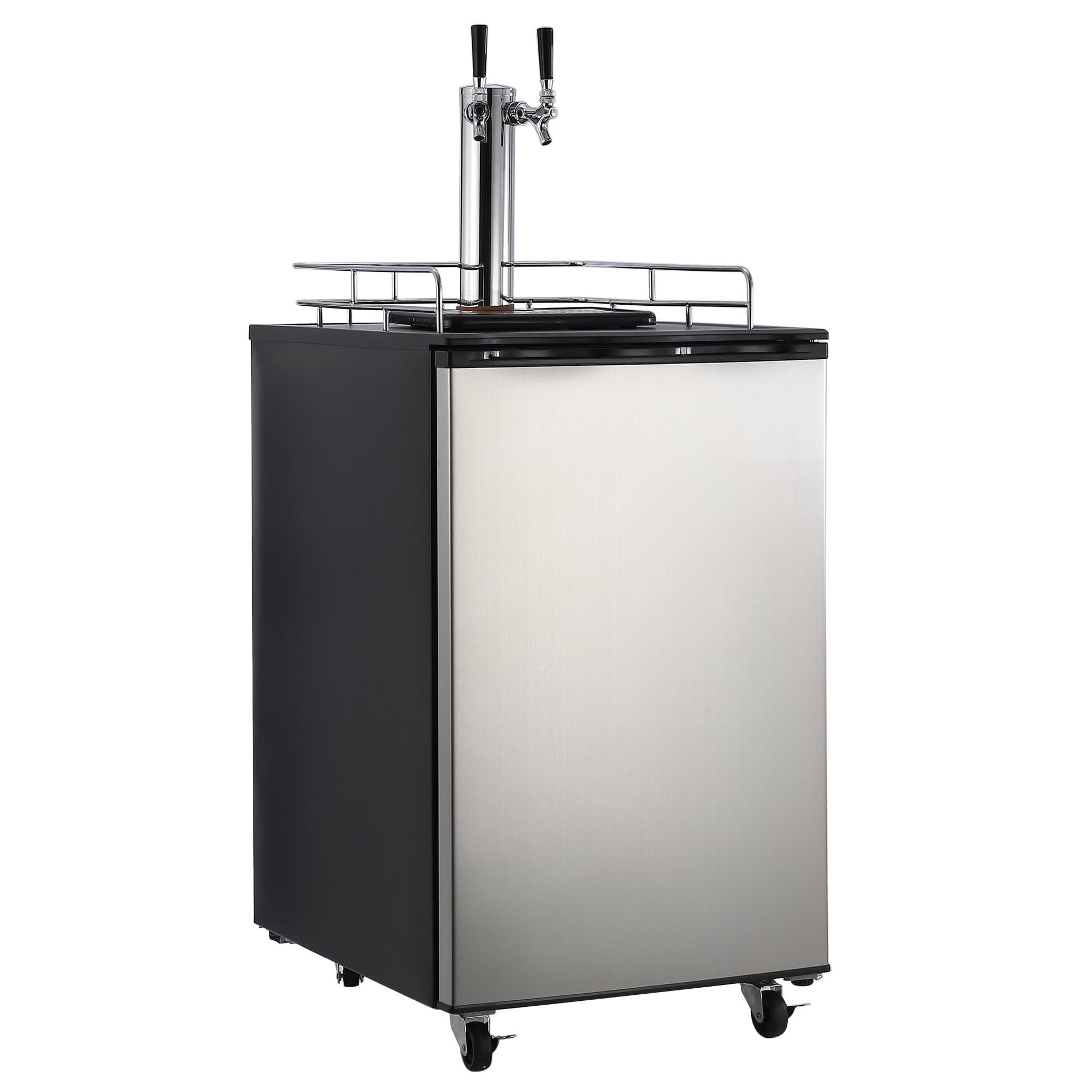 Beer Kegerator Dual Tap Draft Beer Dispenser 6.1