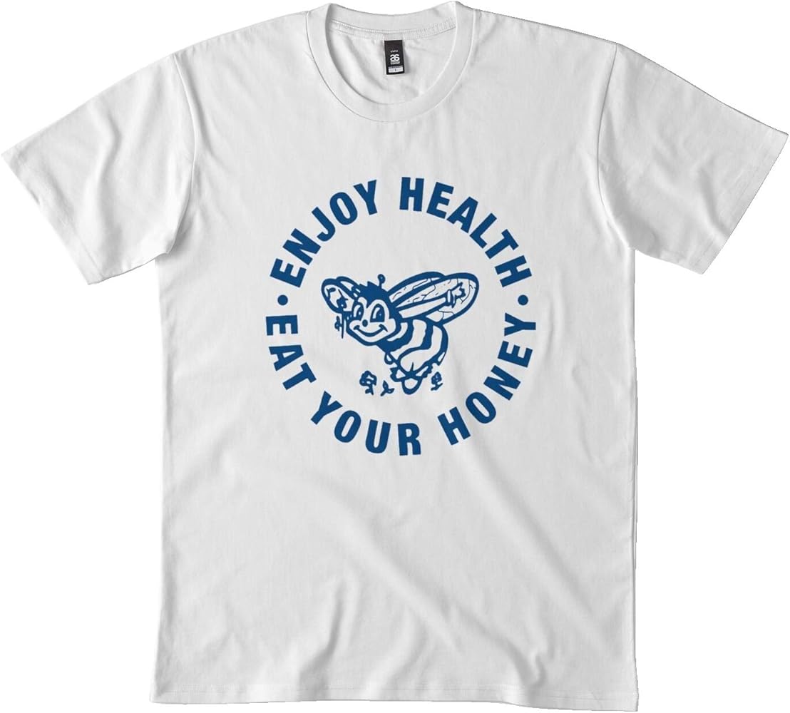 Amazon Com Enjoy Health Eat Your Honey Camiseta Para Hombre Camiseta Para Mujer Color Negro Clothing