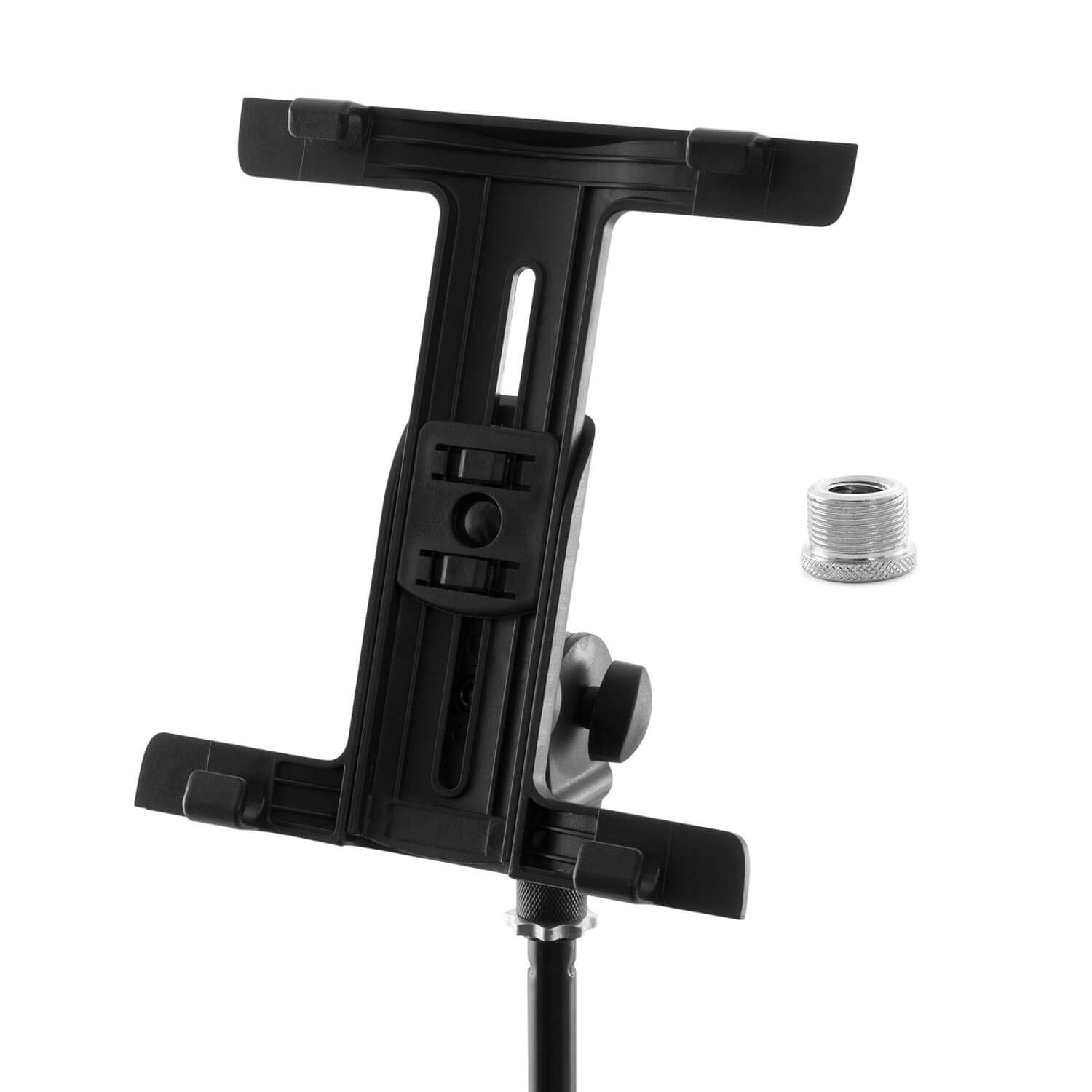 Tiger Tablet iPad Holder Mount for Microphone Stand with Thread Adaptor