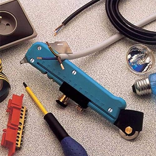 Ywillink Professional Multifunction Glass Cutter Six Wheel Metal Cutting Tool with Measuring Ruler … (1 pc)