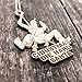 Ornament - Christmas Die Hard Santa - Raw Wood 4x3in