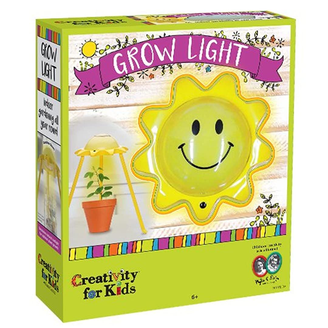 Creativity for Kids Set - Children's Grow Light Indoor Growing Kit
