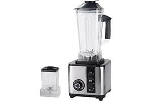 9500W High-Power Commercial Smoothie Blender 2.5L Mixer Grinder - Stainless Steel Blade Blender for Juices, Smoothies & Grind