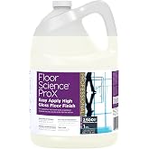 Diversey Floor Science ProX Easy Apply High Gloss Floor Finish, 1 gal | Built-in Sealer, No Buff Shine, Scuff Resistance, Black Heel Mark Removal, 20% solids