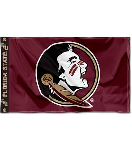 NCAA Flagge 2-seitig – 3x5 Fuß (91x152 Cm), Polyester, Mit Metallösen