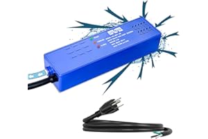 MSELTOS 6.4 GPH 50 FT Max Head Drip Pan HVAC Condensate Pump 110V/230V w/Automatic Safety Switch, Quiet Removal Auto Sump Pump Submersible Water Pump for AC, Dehumidifier, Furnace, Basements