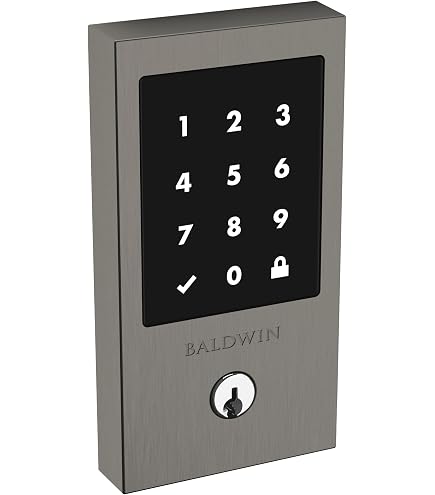 Baldwin 8225.ZW Touchscreen Minneapolis Z-Wave Deadbolt - Lifetime