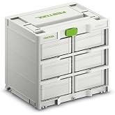 Festool 577816 Systainer&sup3; Rack SYS3-RK/6 M 337-Set