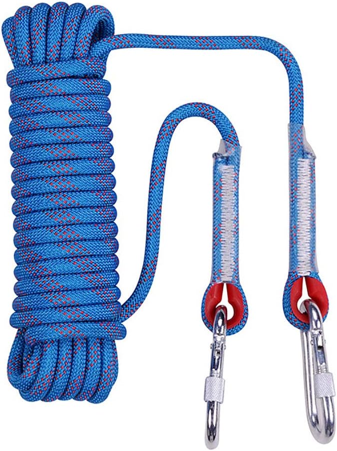 FYrainbow Climbing Rope, Outdoor Fire Escape, Life-Saving Parachute, Static Indoor Rope Diameter, 12mm, Safe And Durable, 10, 15, 20, 30, 40, 50 Meters,10M