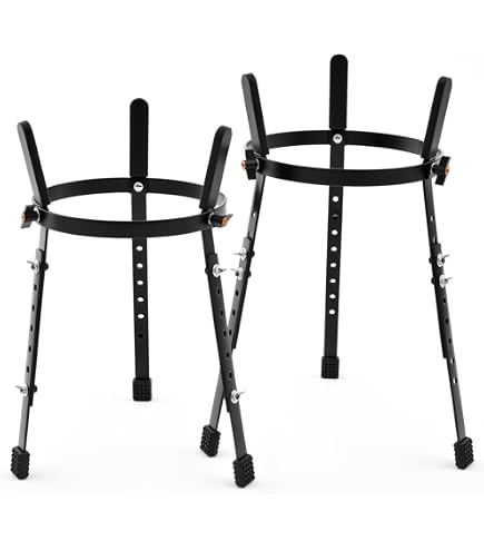Amazon.com: Zenison DJEMBE STAND Double Braced Chrome Adjustable
