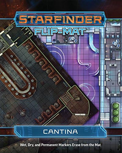 Starfinder Flip-Mat: Cantina, Multicolor