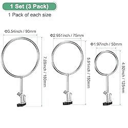 M METERXITY 3-Pack Laboratory Retort Support Ring