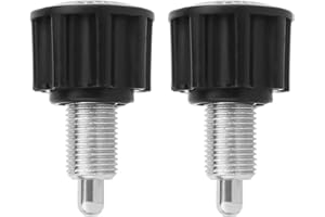 2pcs M16 Pull Pin Knobs, Spin Bike Height Adjusting Knob Exercise Bike Replacement Parts for Weightlifting Machine Weight Ben