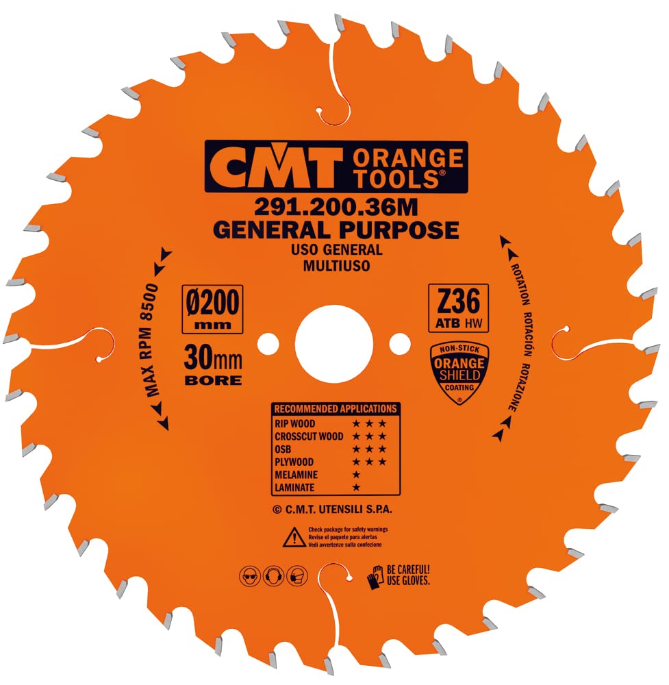 M/CMT 291.200.36 Crosscut Universal Blade Z-36 D-200 B-30 K-2,8 P-1,8