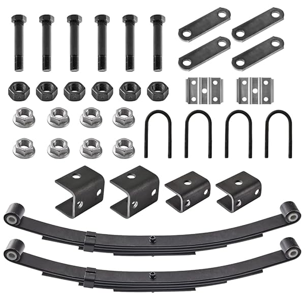 RV MURTS 4 LEAF TRAILER AXLE SPRINGS TANDEM...