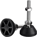 Mesee M8 Swivel Leg Levelers 6pk Nylon Anti-slip Adjustable Glide Feet for view 2